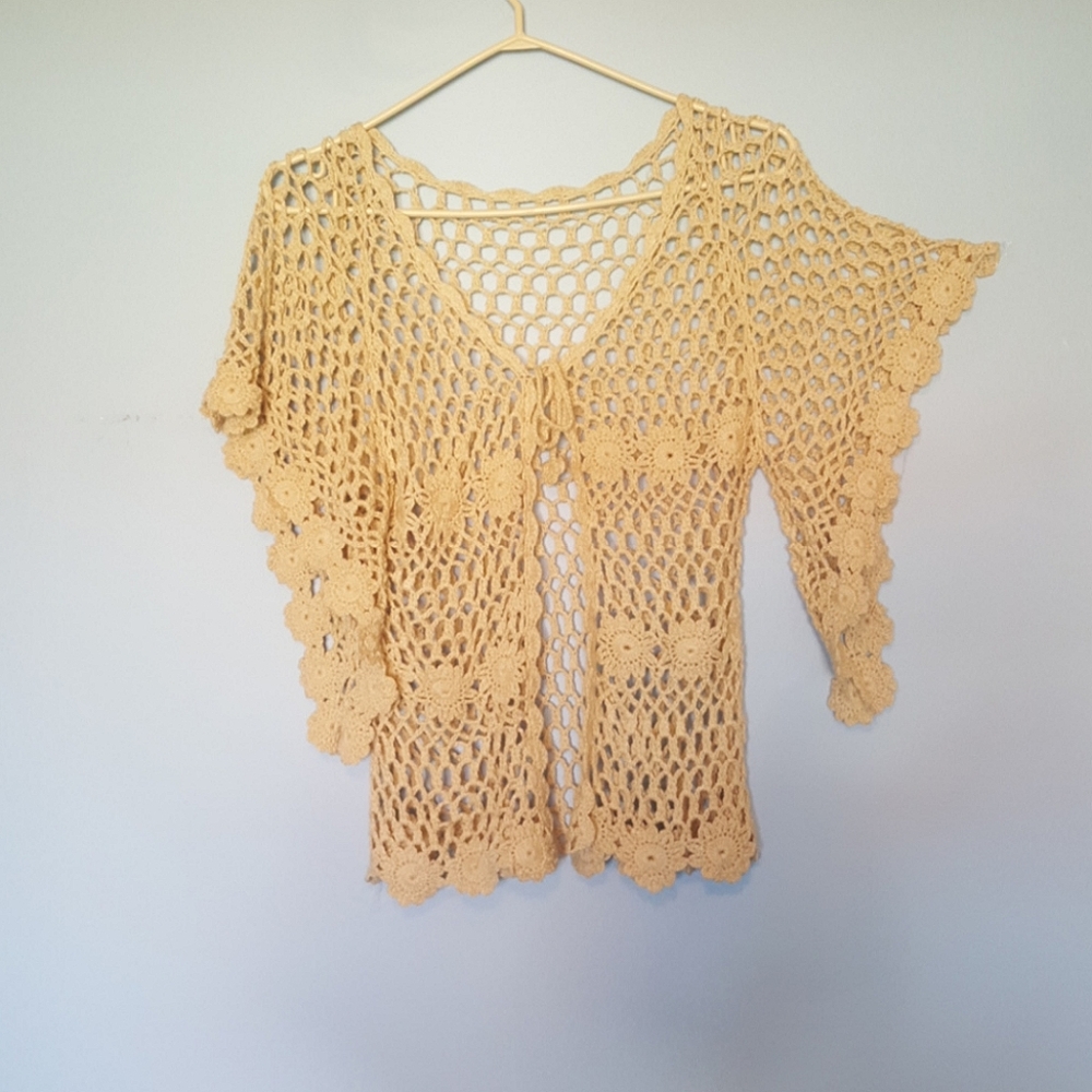 Vintage crochet shirt